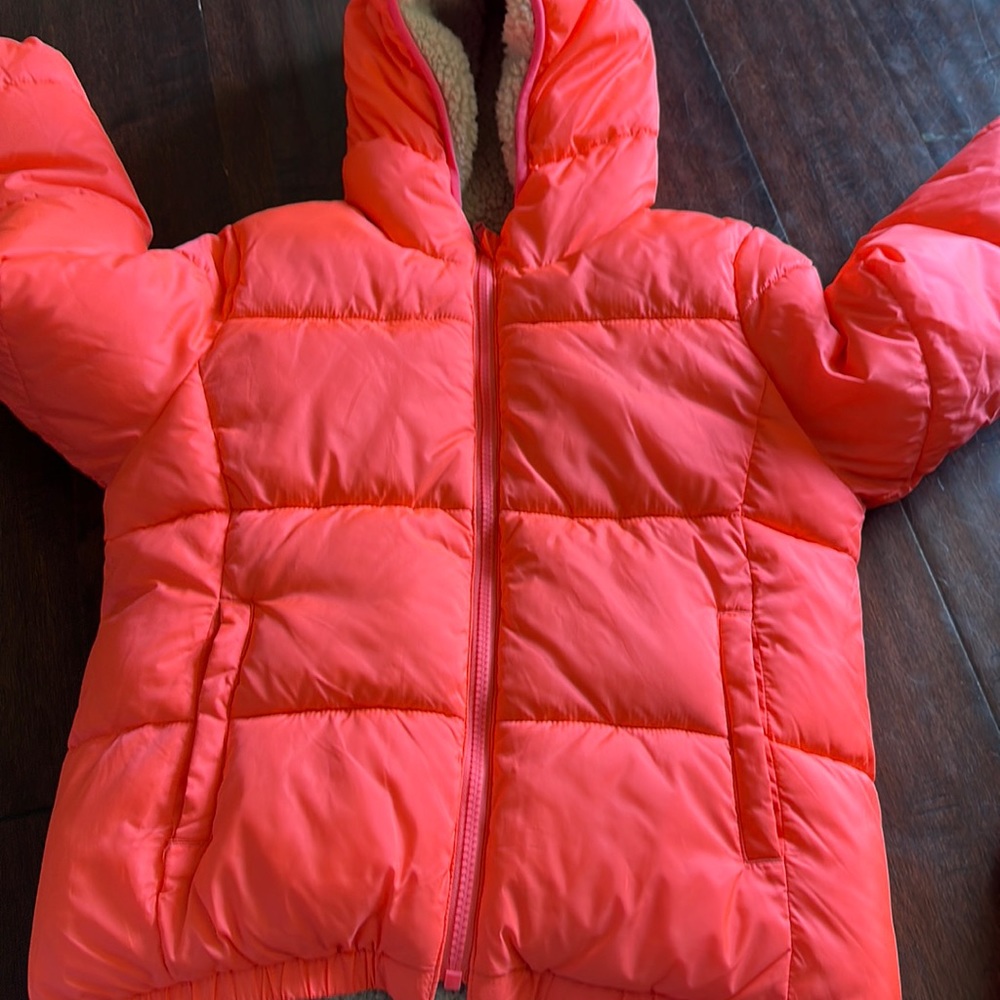 Girls Gap reversible winter jacket.  Size large (10-11)
